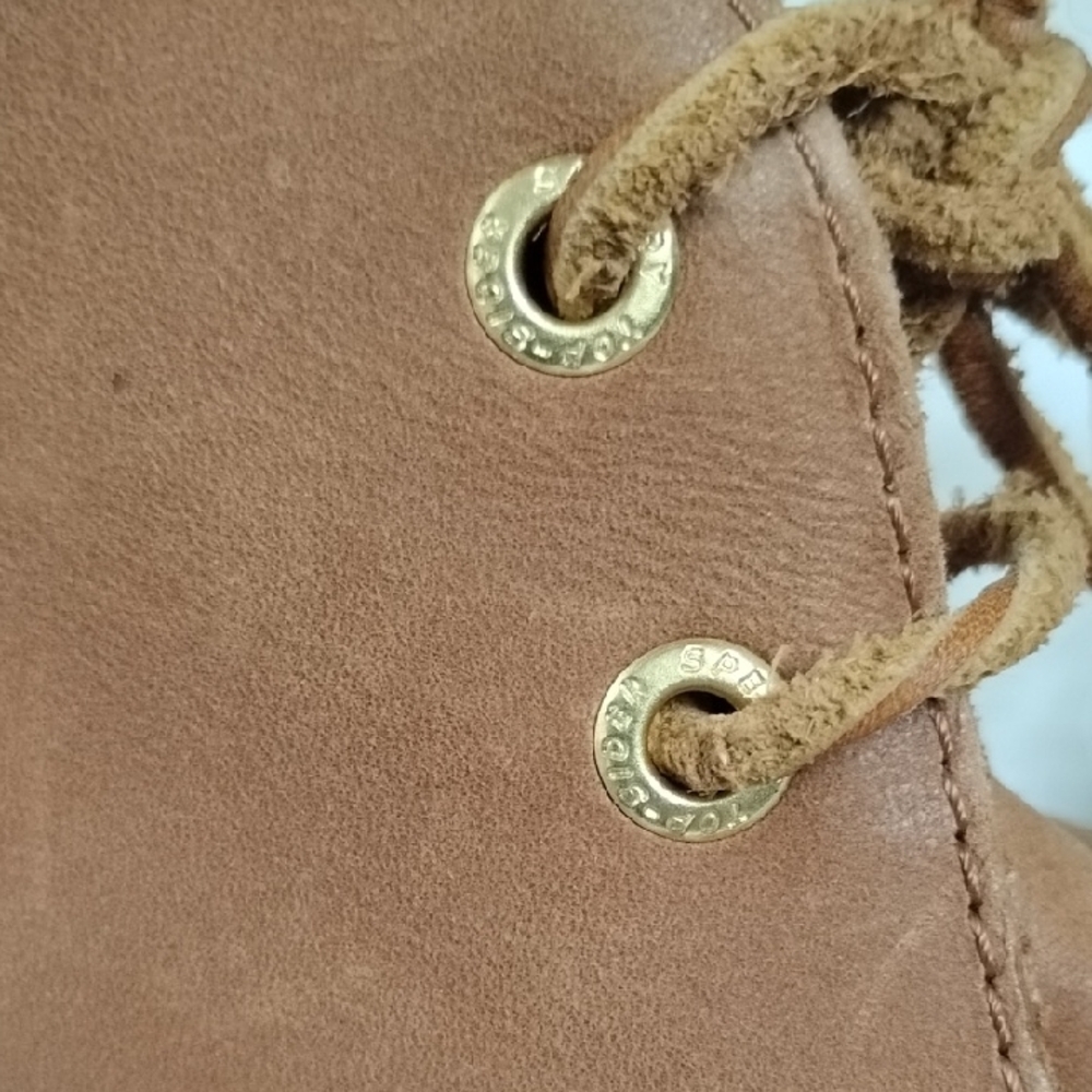 Sperryโ Top-Sider Comfy Neutral Normcore Preppy Everyday Wedge Lace Up Booties - Picture 16 of 16